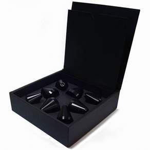 冷乾陶瓷安裝錐振動管理配件 3p, 黑色, 單品