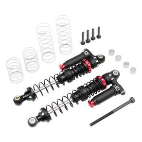 hot-racing Piggyback Scale Look Adj Rebound Shock 90mm 1PR 套組, R, 1套