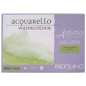 Artistico Fabriano Sketchbook AR15 純白 300g 25 張, 1個