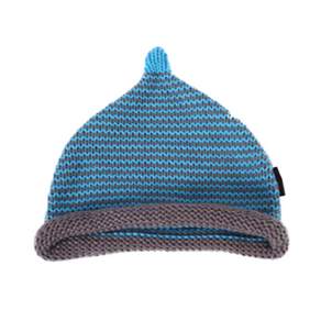 felice PEAK條紋精靈帽, 灰藍色