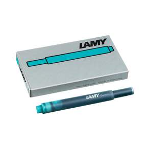 LAMY 鋼筆用墨盒, 土耳其藍, 5份