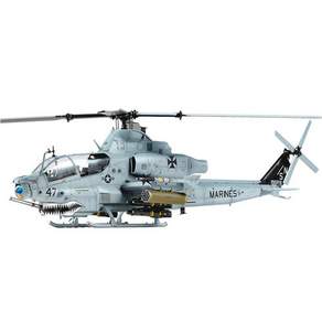 ACADEMY PLASTIC MODEL 1/35 美國海軍陸戰隊AH-1Z 戰鬥直升機塑膠模型, 1個