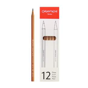 CARAN D'ACHE 瑞士卡達 Natura鉛筆 HB 12入, 混色, 1個