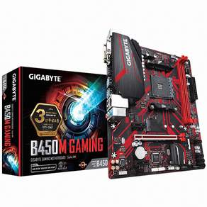 GIGABYTE 技嘉 電競主機版 B4merit 50M GAMING, B450M