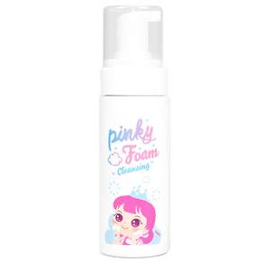 i'm pinky Princess 兒童專用泡沫潔顏慕斯, 150ml, 1瓶