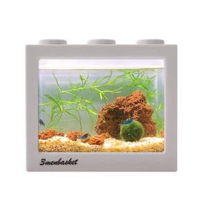 3men basket 海藻飼養魚缸DIY組, 白色