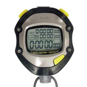 CASIO 專業防水運動碼錶 HS-70W-1, 隨機發貨, 1個