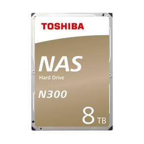 TOSHIBA 東芝 NAS N300 硬盤 8TB HDWG180