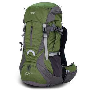 GRAT 登山背包+防水套, 深綠色, 35L