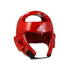 adidas 愛迪達 跆拳道保護帽, 紅色的