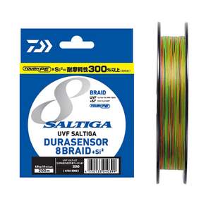 DAIWA UVF Saltiga Dura 傳感器 X8+SI2 編織線釣魚線 No.1.2, 混色