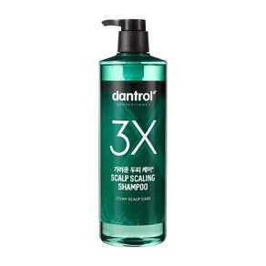 dantrol 專業3X頭皮護理洗髮精, 980ml, 1入