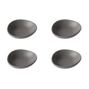 ERATO 鵝卵石造型碗 9cm, 灰色, 4個