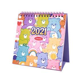 LUCALAB Care Bear 2021 台歷, 混色, 1個