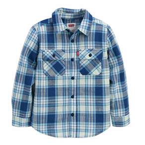 Levi's Kids 兒童檢查襯衫V221SH336P