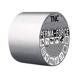 PERMA-FORCE 多功能防水橡膠膠帶 銀色 100mm, 1個