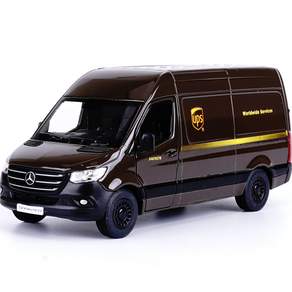 KiNSMART Mercedes Benz Sprinter UPS 版人偶, 1個