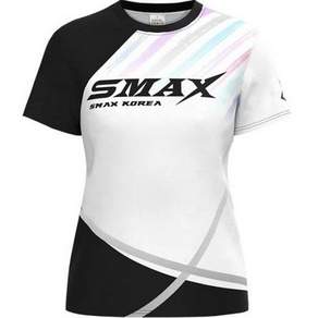 Smax 韓國女款 Grand Shoulder Fit Cool 材質羽毛球 T 卹 SMAX-47