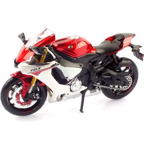 複製品 1:12 Yamaha YZF-R1 自行車模型 MSZ926140RE, 紅色