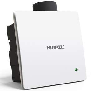 HIMPEL ZEROC浴室通風扇 HV3-80X+過濾網 3片組, 1組