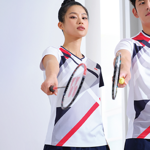 Yonex 女式 23SS 羽毛球短袖 T 卹 231TS012F