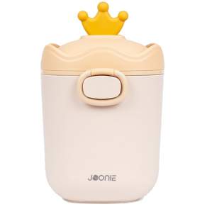 JOONIE 奶粉盒 奶粉收納袋 便攜奶粉 奶粉奶粉 奶粉盒 密閉容器 零食容器, 黃色L, 1個
