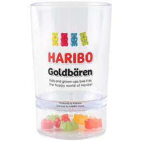 HARIBO 透明杯, 刻字, 1個