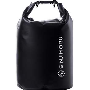 SINJIMORU 玩水用雙背式多用途防水包 15L, 黑色, 1個