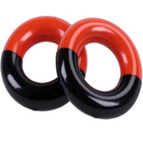 reeen 高爾夫揮桿啞鈴配重環 2p, 紅+黑