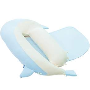 Niguard 兒童嬰兒枕頭, 竹網藍色