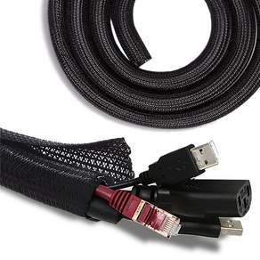 Magic Cable Seonri 電線保護管 13mm x 5m, 1個, 黑色