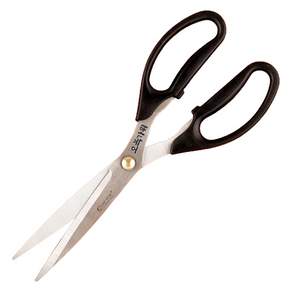 Obok Scissors 兩隻手廚房剪刀, 黑色, 1個