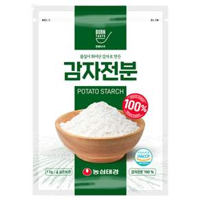 農心泰京 100% 馬鈴薯澱粉, 1個, 1kg