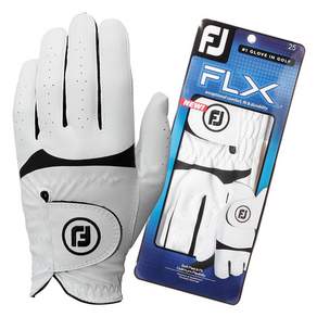 [Footjoy] FLX New Flex 手套（合成皮）, 白色, 1入