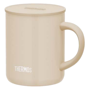 THERMOS 膳魔師 真空保溫馬克杯 JDG-352C, 米色, 350ml, 1個