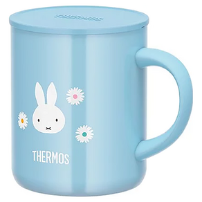 THERMOS 膳魔師 不銹鋼真空杯 JDG-350, 藍色米菲兔, 350ml, 1個