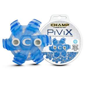 CHAMP [Spike Disc Pack] Pivix Slim-lok, 藍+白, 1個