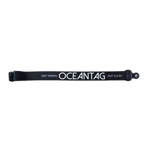 OCEANTAG 口罩束帶Logo掛繩, 黑色