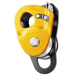 petzl JACK Traction登山山岳產業救援滑輪, 混色