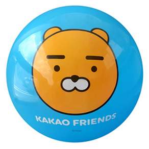 KAKAO FRIENDS Ryan Power 彈力球 210mm 無, 藍色, 1個