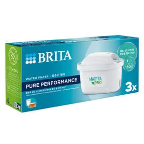 BRITA 淨水器韓國 Maxtra Pro Pure Performance 過濾器 3 件裝, 1個, 單品