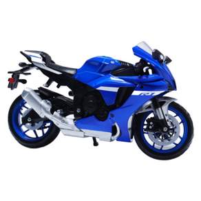 Maisto 1:12機車雅馬哈合金模型壓鑄自行車YZF-R1, 藍色, 1個