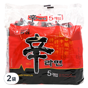 NONGSHIM 農心 官方境內版 辛拉麵, 10包