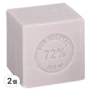 Theophile Berthon 方塊馬賽皂 紫丁香, 100g, 2個