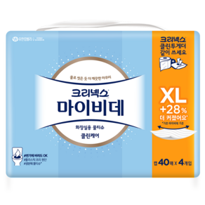 Kleenex 舒潔 掀蓋型可沖式濕紙巾, 40張, 4包