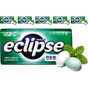 eclipse 易口舒 無糖薄荷錠 舒涼薄荷口味, 6盒, 34g