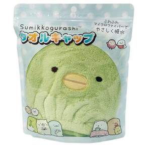 Sumikkogurashi 角落生物 浴帽 24 x 20.5cm 頭圍40~84cm, 企鵝, 1包