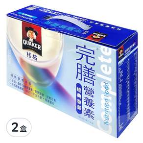 QUAKER 桂格 完膳營養素禮盒 香草口味 8罐入, 2L, 2盒