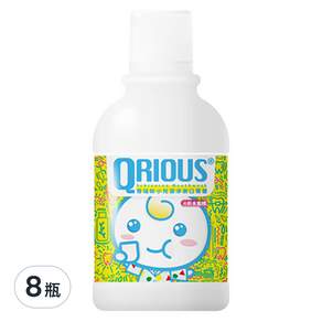 QRIOUS 奇瑞斯 小兒潔淨漱口菁華, 300ml, 8瓶