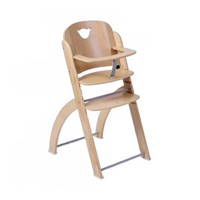 Pali Pappy Re 熊寶寶成長餐椅 單椅, 原木, 1個